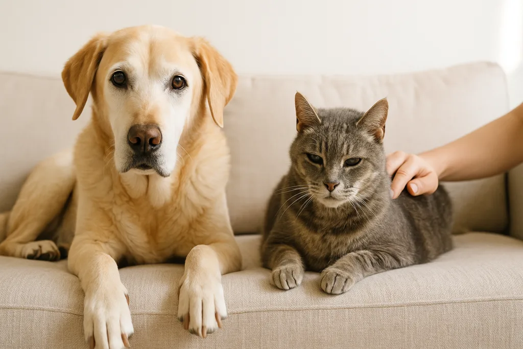Cuidados diarios para mejorar la calidad de vida de perros y gatos senior