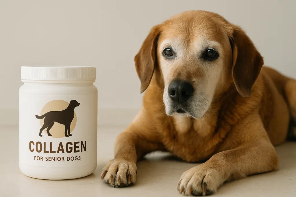 Colágeno para perros senior: mitos, beneficios y precauciones