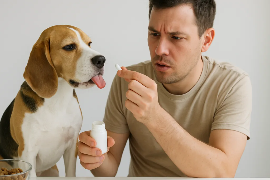 Errores al dar suplementos a perros y gatos mayores