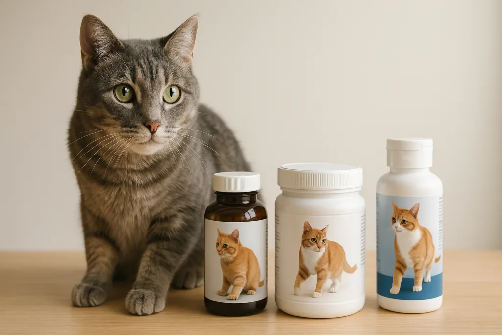 Suplementos articulares para gatos mayores: cómo elegir con seguridad