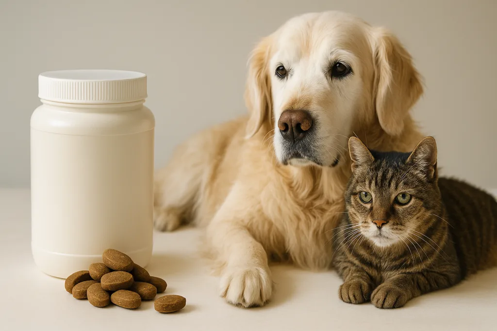 Vitaminas para mascotas senior: cuándo pueden ser necesarias