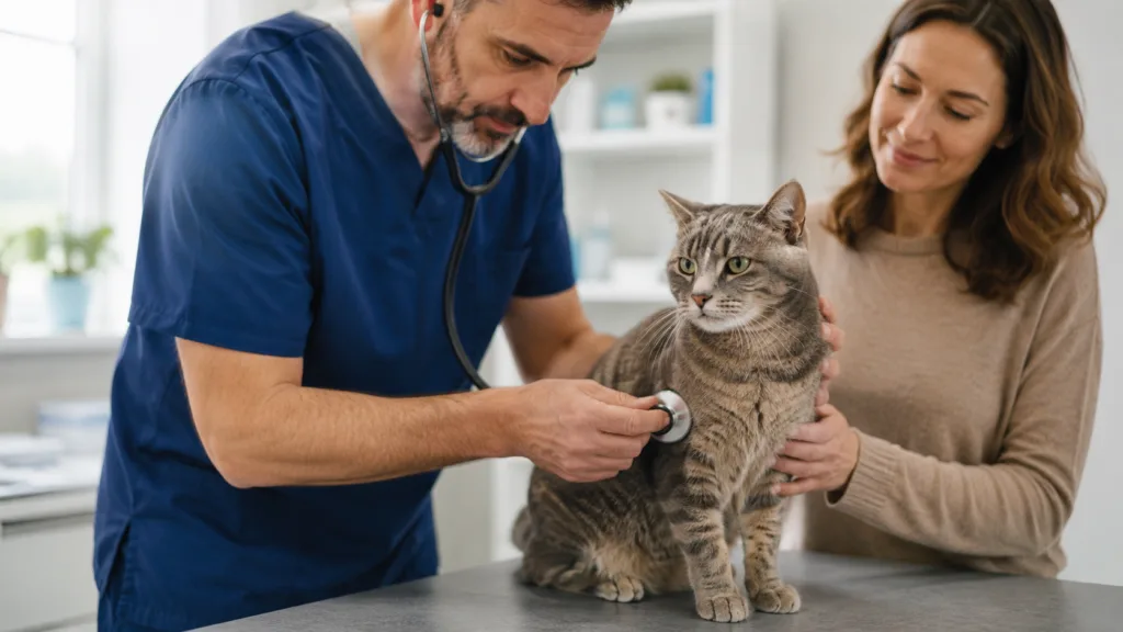 Insuficiencia renal en gatos mayores: primeros síntomas que no debes ignorar