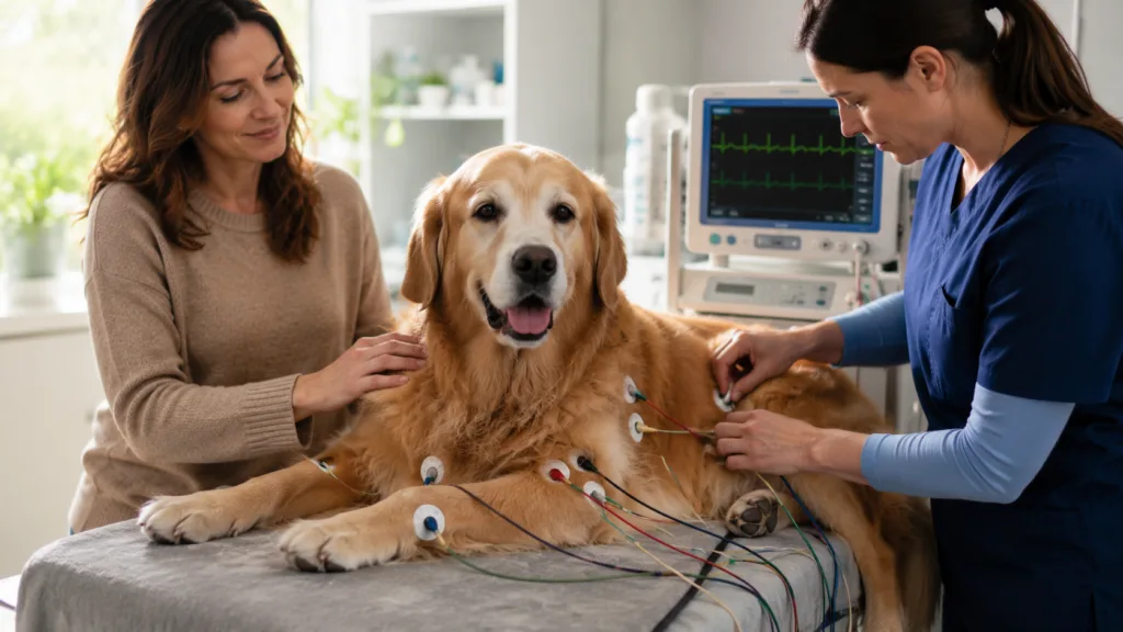 Enfermedad cardíaca en perros senior: síntomas y cuidados diarios