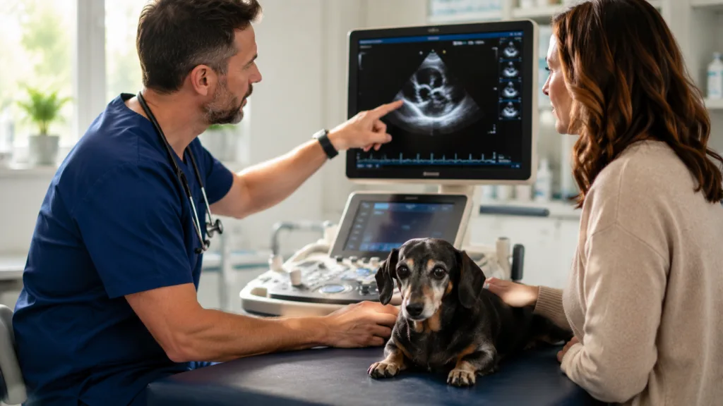 Soplo cardíaco en perros mayores: qué significa realmente